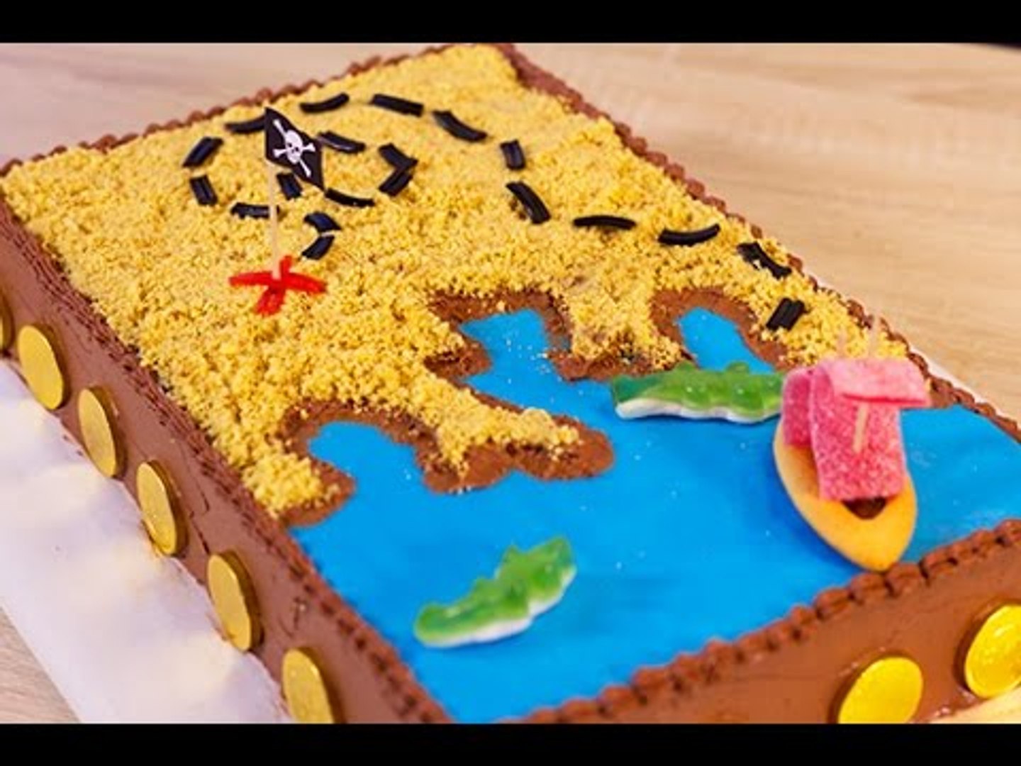 Gateau D Anniversaire Pirate Carte Aux Tresors Video Dailymotion