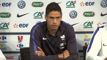 Foot - Amical - Bleus : Varane «Prendre du plaisir et en donner»