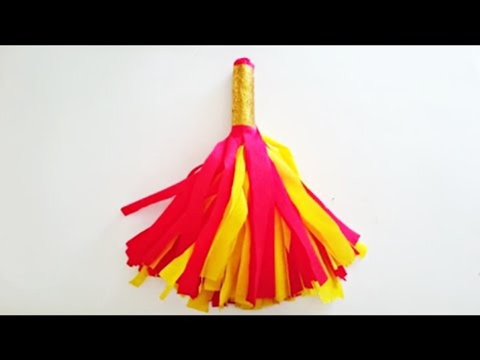 Bricolage enfant. Comment fabriquer un pompon de pom-pom girl