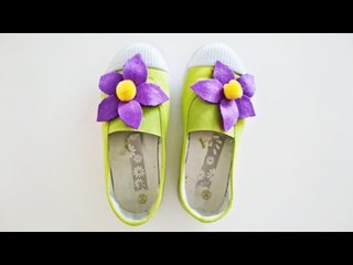 Bricolage enfant. Comment décorer des ballerines