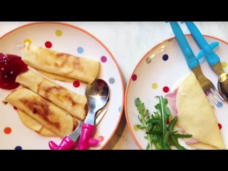 Recette Enfant Mini-crêpes  - Les P'tites Recettes
