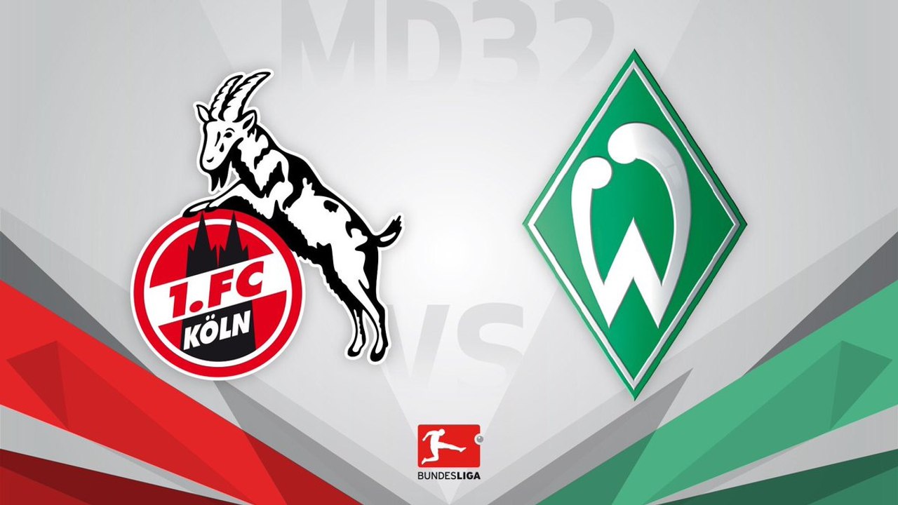 32tes Liga Köln - Werder Bremen
