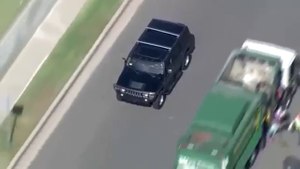Police Chase Hummer in Los Angeles