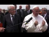 Roma - Mattarella e Papa Francesco incontrano una rappresentanza di studenti (10.06.17)