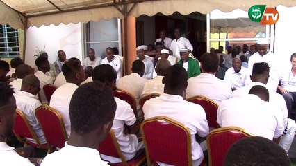 (HOMMAGE A CHEICK TIOTE)  LES CONDOLEANCES DES ELEPHANTS A LA FAMILLE TIOTE LE DIMANCHE 11-06-2017