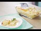 Gratin de pommes de terre au fromage à raclette