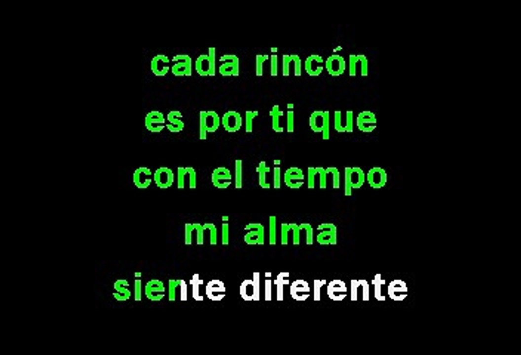 Camila - Coleccionista de canciones (Karaoke)