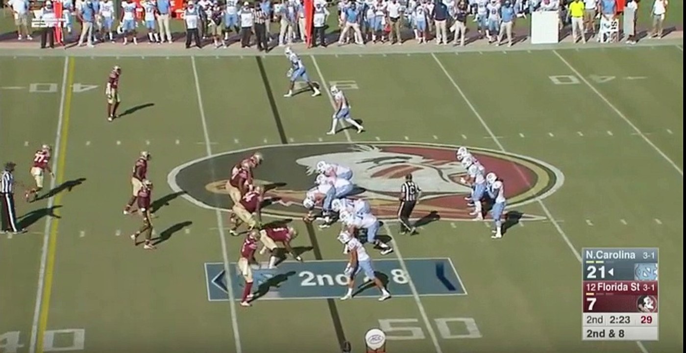 Mitchell Trubisky Sprint Right Action