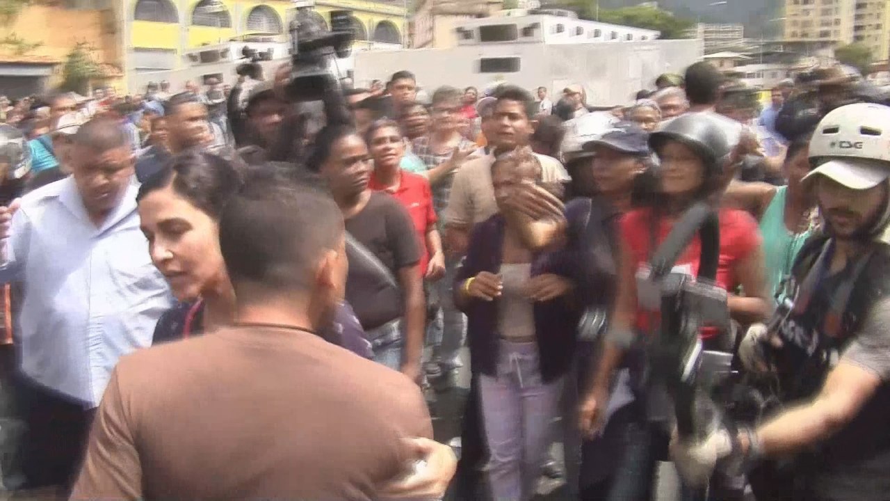 Enfrentamientos en Caracas tras respaldo del Tribunal Supremo de Justicia a Constituyente