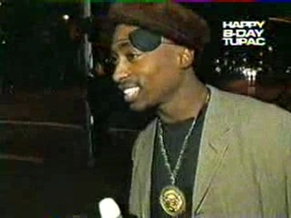 Baston en pleine Interview de Tupac