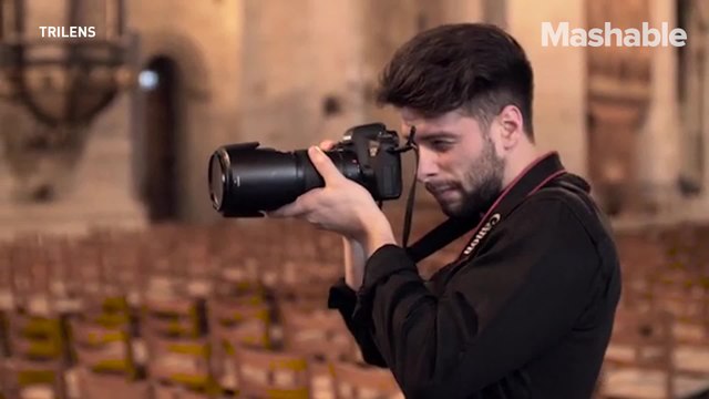 Shoot and swap camera lenses like a cowboy with this spinning holster