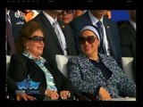#تحيا‪_‬مصر | ‪شاهد…ظهور زوجة الرئيس السيسي بجوار جيهان السادات في حفلة قناة السويس الجديدة