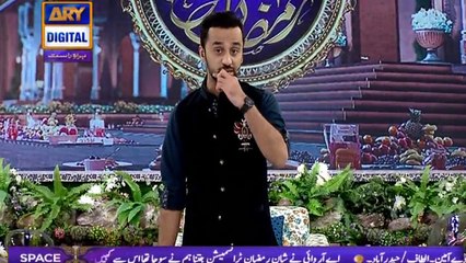 Shan-e-Sehr - Segment: Aaj Ka Qisa  ( Waseem Badami ) - 13th June 2017