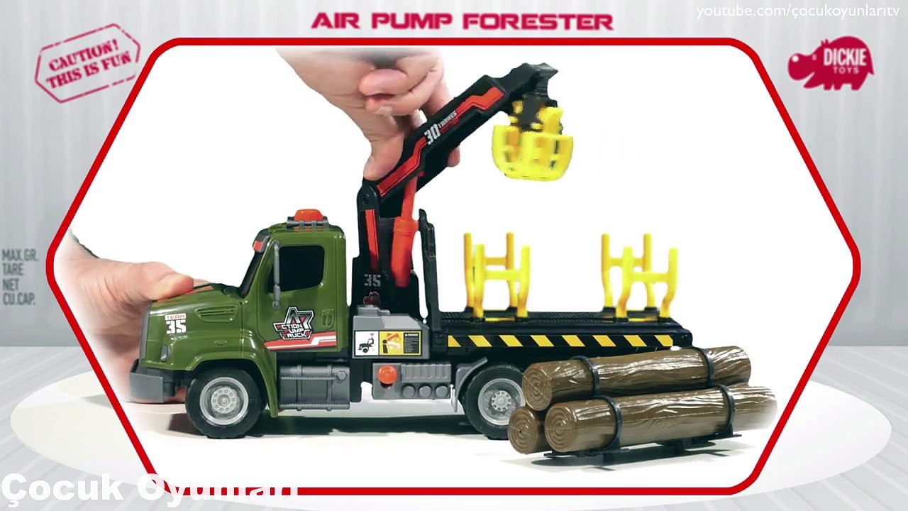 Oyuncak Kutuk Tasıma Kamyonu - Dickie Toys Oyuncak Kamyon Reklamları,Çocuklar için çizgi filmler izle 2017