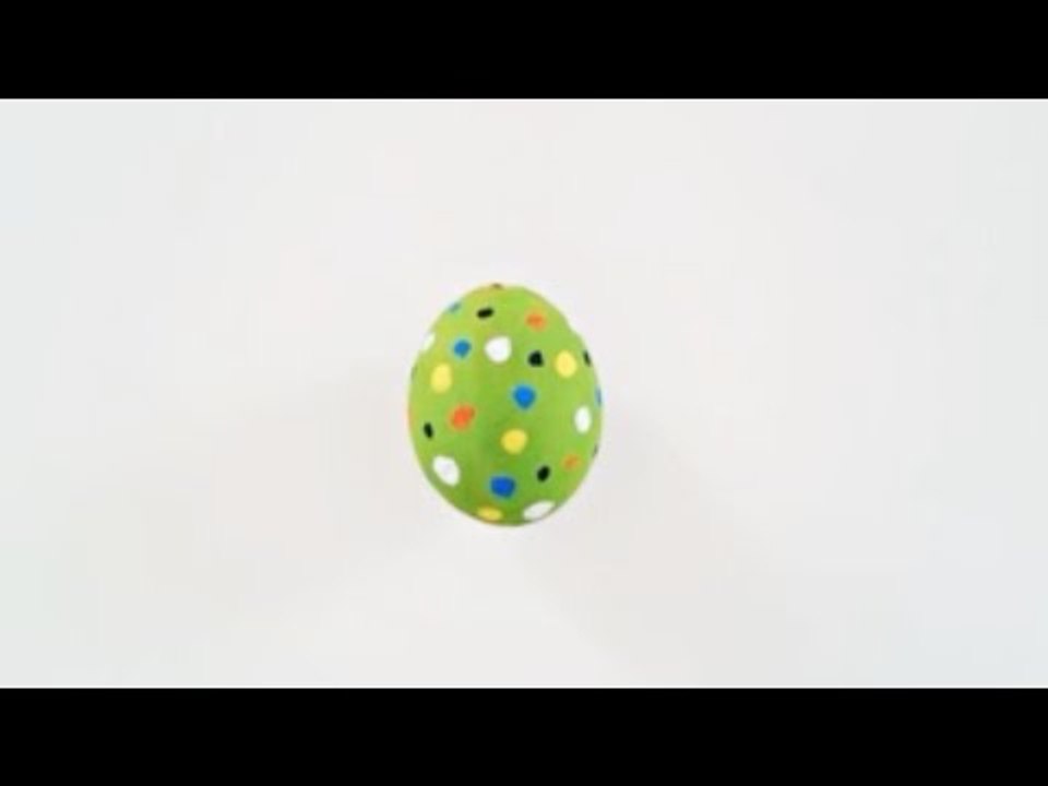 Bricolage de Pâques pour enfant. Comment vider...