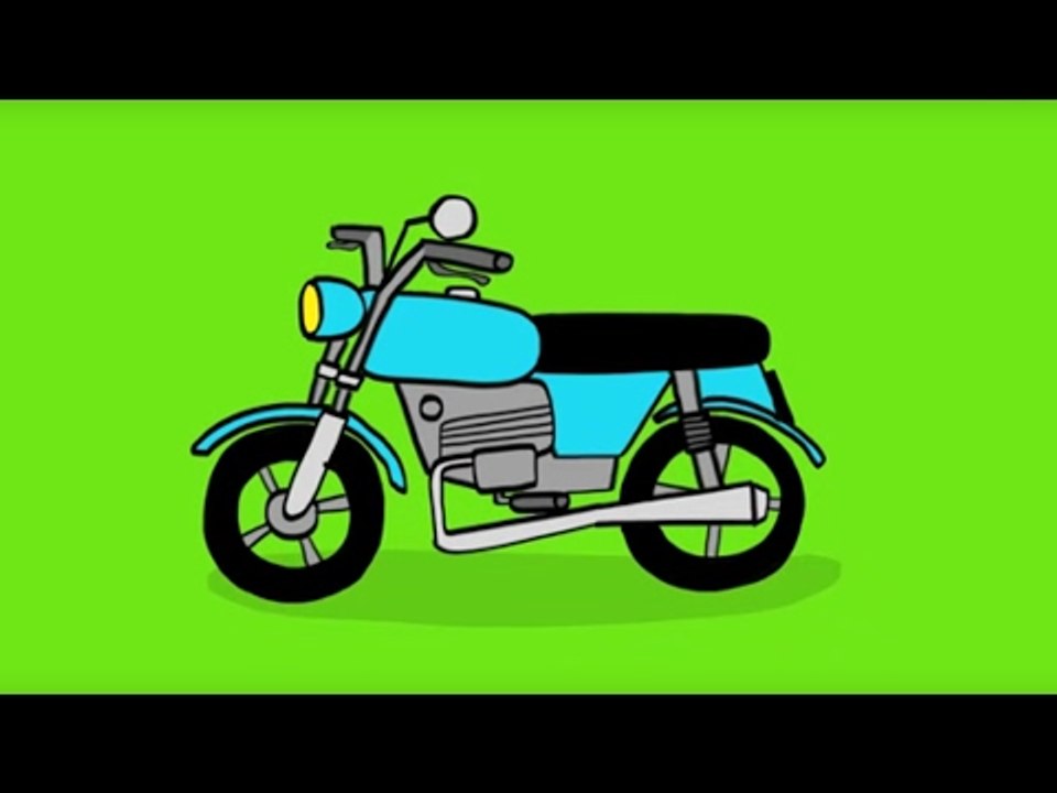 Apprendre à dessiner une moto