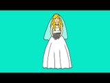 Apprendre à dessiner une mariée - How to draw a bride