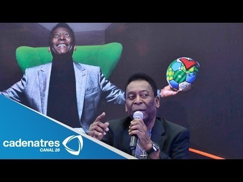 Pelé visita la Ciudad de México; ve a un Tricolor competitivo en el Mundial Brasil 2014