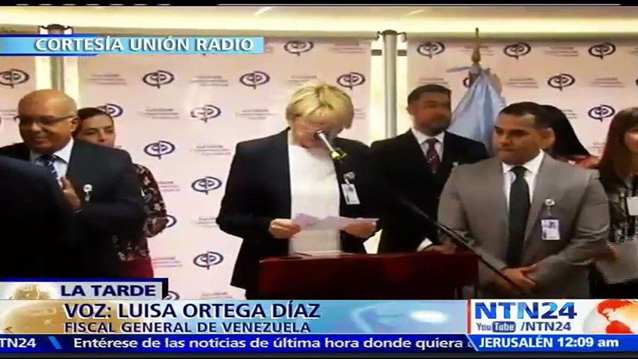 Fiscal General venezolana solicita desincorporar a los magistrados del Tribunal Supremo de Justicia