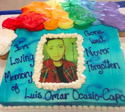 Co-Workers of Orlando Shooting Victim Release Multi-Colored Balloons in His Memory