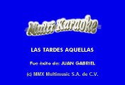 Juan Gabriel - Las Tardes Aquellas (Karaoke)