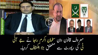 Senior Lawyer Salman Akram Raja revealed the reality behind JIT Report.