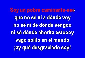 Julion Alvarez - El Caminante (Karaoke)