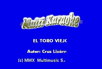 Julion Alvarez - El Toro Viejo (Karaoke)