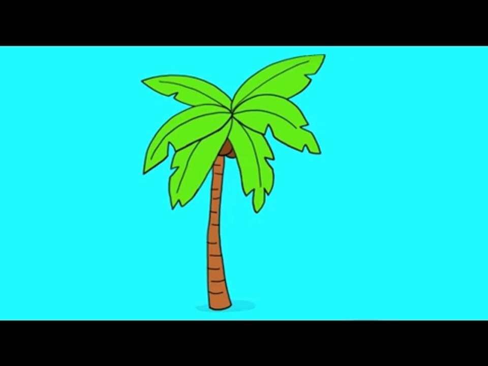 Apprendre à dessiner un palmier