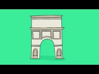 Apprendre à dessiner un arc de triomphe