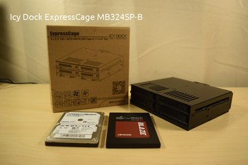 Icy Dock ExpressCage MB324SP-B