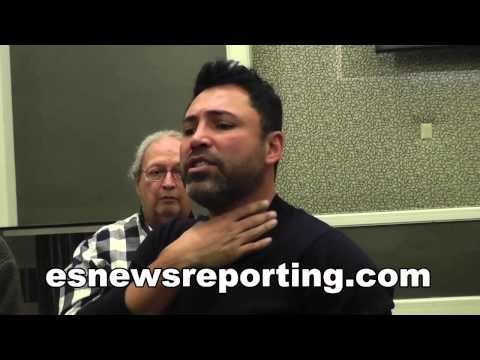 Oscar De La Hoya On Pacquiao Mayweather Golovkin Canelo Cotto