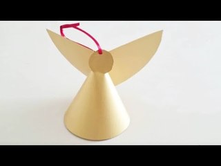Bricolage de Noël : Fabriquer un Ange de Noël en papier