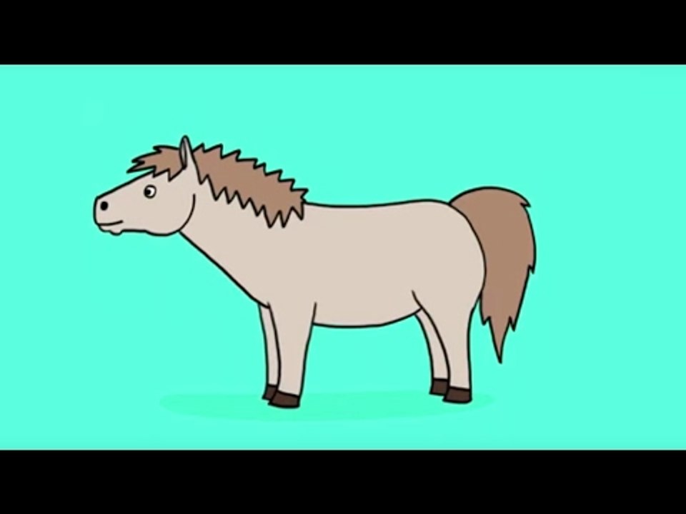 Apprendre à dessiner un poney