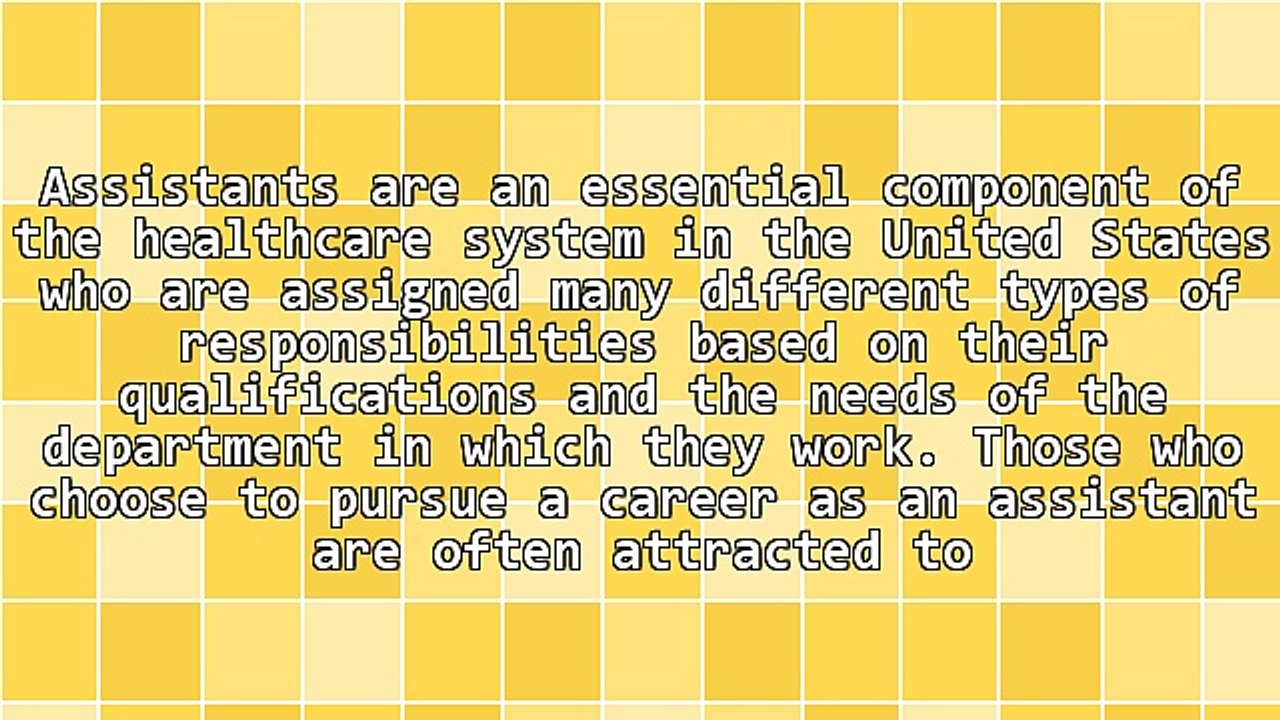 The Diverse Work Responsibilities of an Assistant in the Patient Care Sector