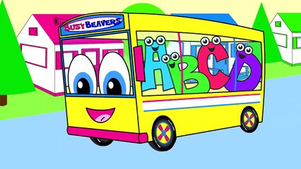 'The Wheels On The Bus' _ Yellow Bus Version _