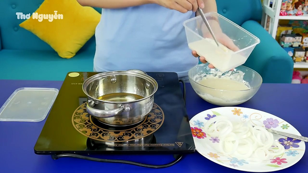 Hướng Dẫn Làm Snack Hành Tây Đơn Giản - THƠ NGU...