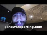 Keith Thurman On Oscar De La Hoya Saying He Fights For Love & Passion of boxing