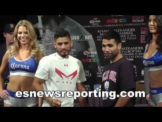 Keith Thurman vs Leonard Bundu Face-off - esnews boxing