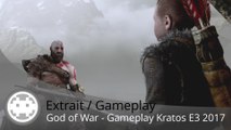 Extrait / Gameplay - God of War - Kratos envoie du bois à l'E3 2017 !