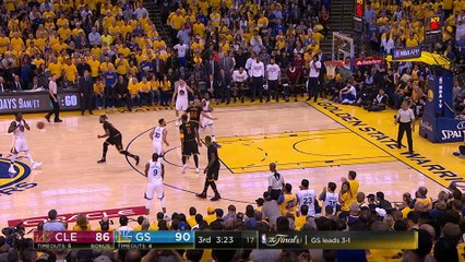Kevin Durant From Downtown - Cavaliers vs Warriors - June 12, 2017