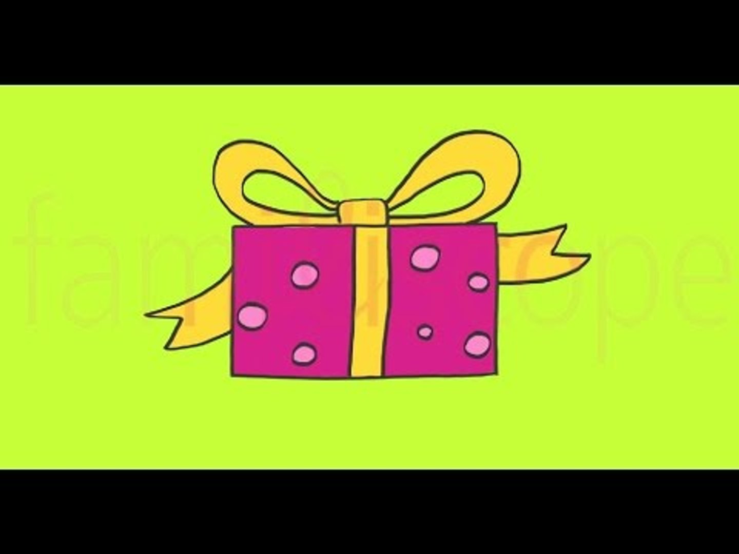 Apprendre à dessiner un cadeau - How to draw a gift - Vidéo Dailymotion