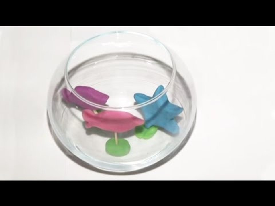 Fabriquer un aquarium de poissons en pâte à modeler