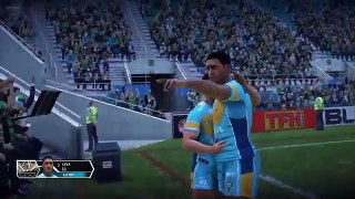 261.Rugby League Live 3 - Top 3 Plays #14 -Music replaced