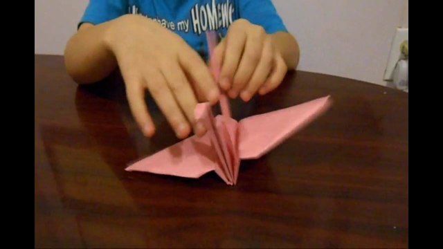 Hizami-Origami Paper Crane Made Simple (Tutorials How To Make & Instructions)