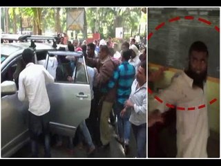 kidnap case angry  Hassan Villagers beaten maulvi