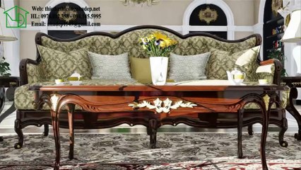 Mẫu thiết kế nội thất tân cổ điển sang chảnh