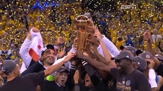 Golden State Warriors - Trophy Presentation Ceremony #1 | 2017 NBA Finals
