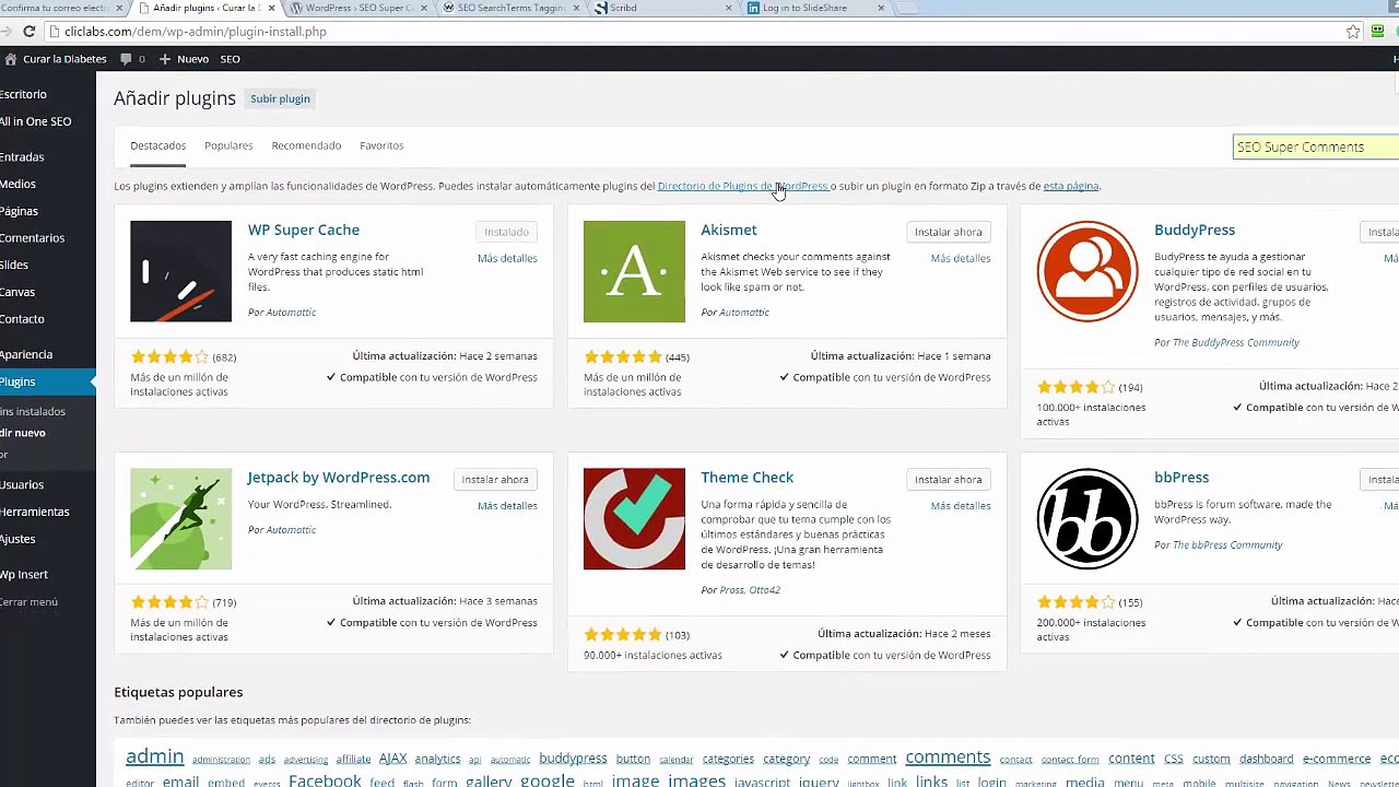Módulo 2 - 05. SÚPER SEO PLUGINS - Módulo 2