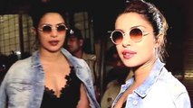 Priyanka Chopra Looks Unhappy While Leaving Mumbai